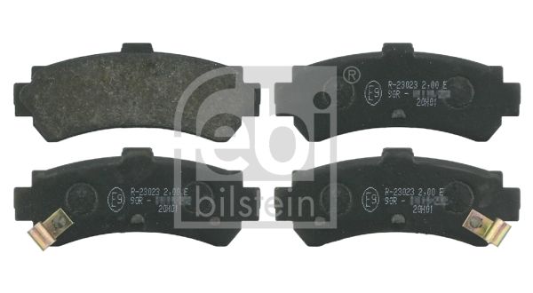 FEBI BILSTEIN Комплект тормозных колодок, дисковый тормоз 16273